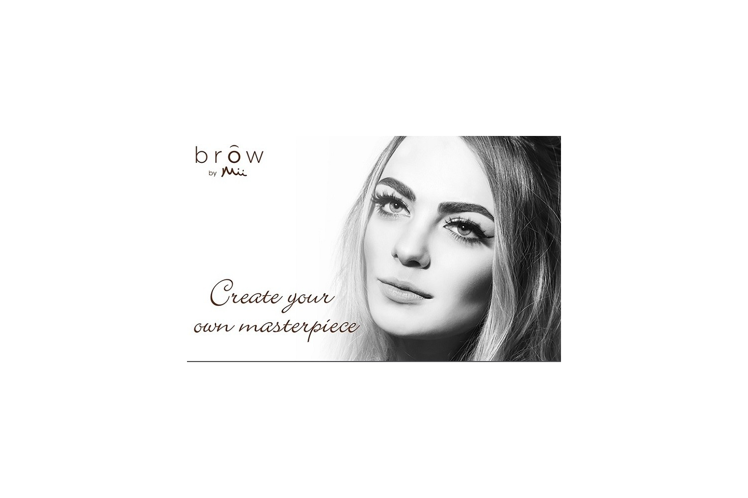 Create your own masterpiece with Brow by Mii