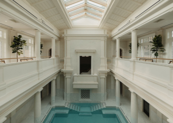 Estelle Manor has opened its long-awaited new spa, Enysham Baths