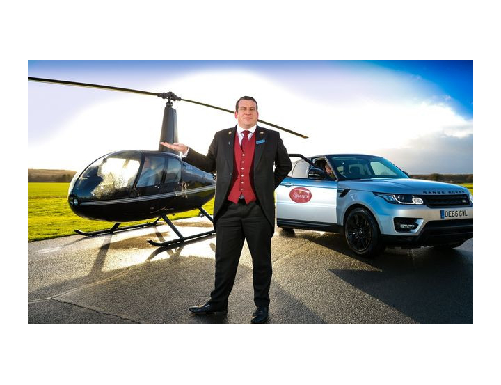 Grand Hotel & Spa launches helicopter transfer service