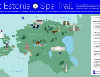 Estonia launches 'Spa Trail' map