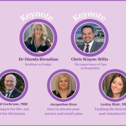 Keynote Speakers announced for Spa Life Scotland.