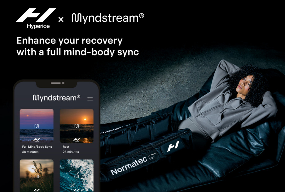 Hyperice and Myndstream Co-Create Multi-Sensory Recovery Solution for Spas, Gyms and Hotels