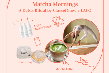 LAPO Skincare Announces the Return of Matcha Mornings