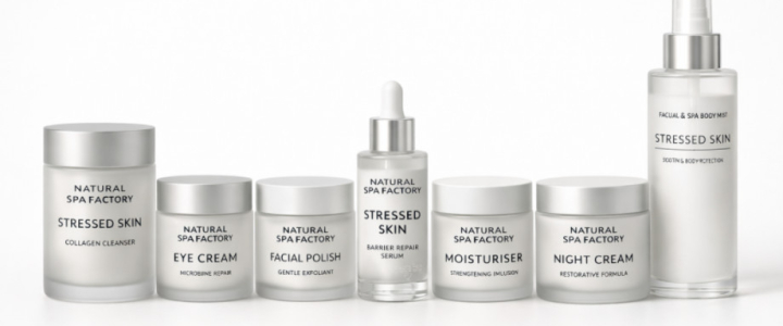 Natural Spa Factory launches microbiome-focused ‘Stressed Skin’ range