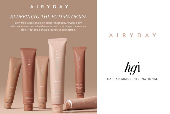 Harpar Grace International Debuts Airyday to UK Clinics and Spas