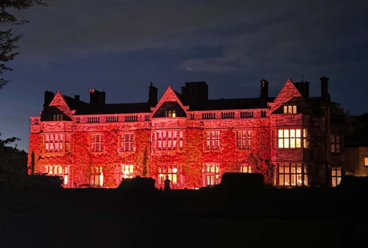 Gisborough Hall Turns Pink In Support Of Organ Donation Week