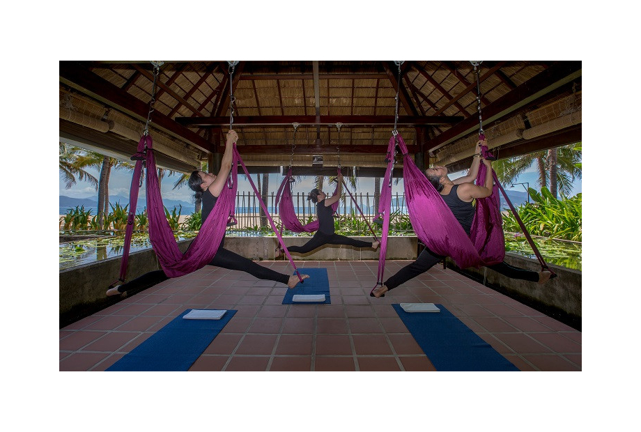 Yoga takes flight