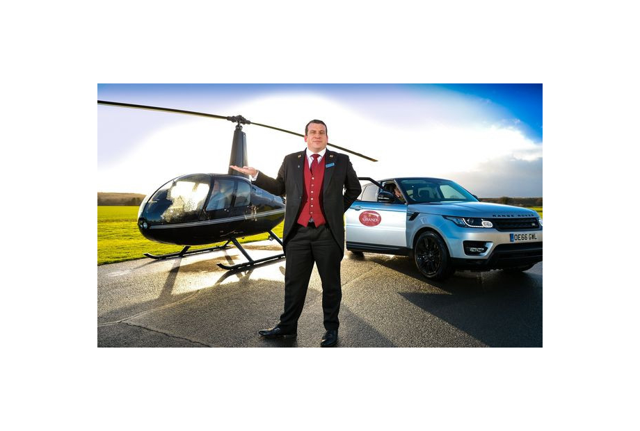 Grand Hotel & Spa launches helicopter transfer service
