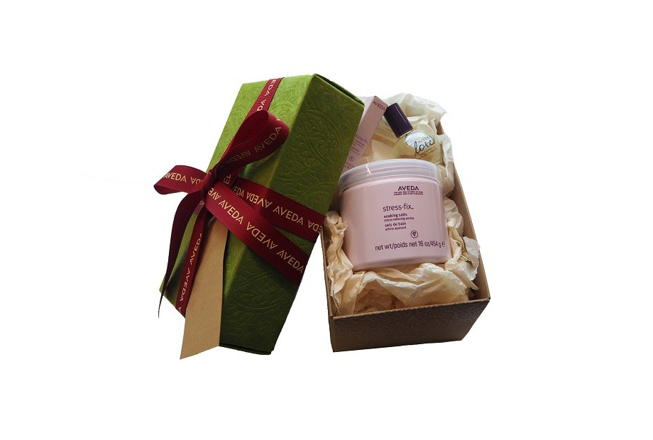 Aveda personalises Christmas gifting
